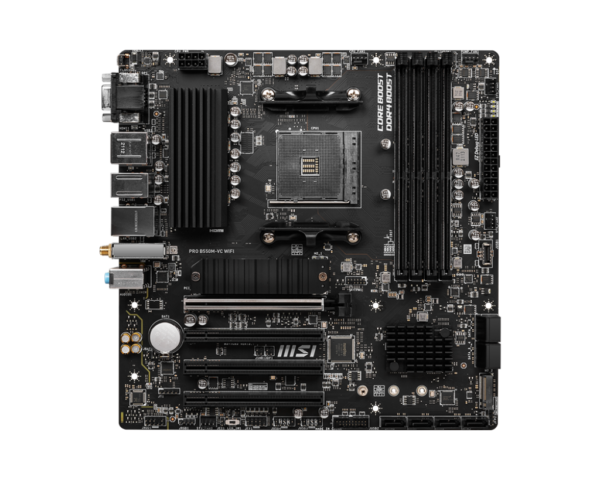 MSI PRO B550M-VC WIFI Micro ATX AM4 Motherboard
