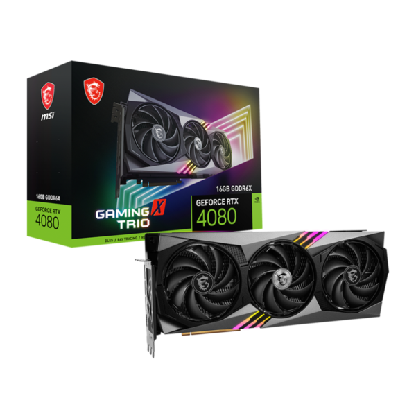 MSI GAMING X TRIO GeForce RTX 4080 16 GB Video Card