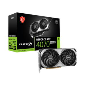 MSI VENTUS 2X OC GeForce RTX 4070 SUPER 12 GB Video Card