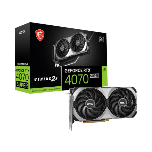 MSI VENTUS 2X OC GeForce RTX 4070 SUPER 12 GB Video Card