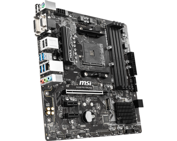 MSI B450M PRO-VDH MAX Micro ATX AM4 Motherboard