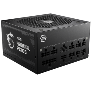 MSI MAG A850GL PCIE5 850 W 80+ Gold Certified Fully Modular ATX Power Supply