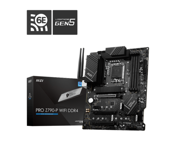 MSI PRO Z790-P WIFI DDR4 ATX LGA1700 Motherboard
