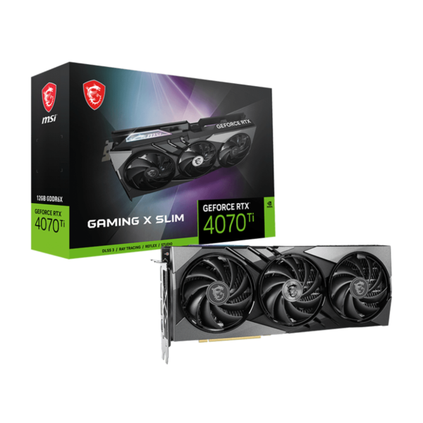 MSI GAMING X SLIM GeForce RTX 4070 Ti 12 GB Video Card