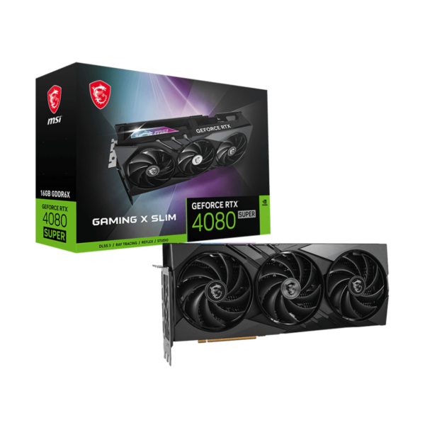 MSI GAMING X SLIM GeForce RTX 4080 SUPER 16 GB Video Card
