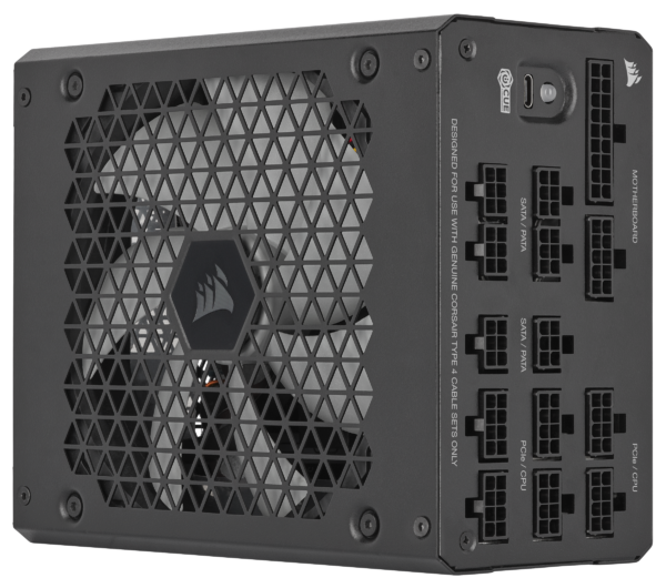 Corsair HX1000i (2023) 1000 W 80+ Platinum Certified Fully Modular ATX Power Supply