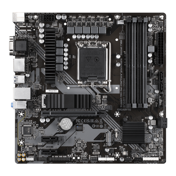 Gigabyte B760M DS3H DDR4 Micro ATX LGA1700 Motherboard