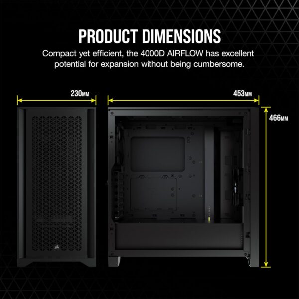 Corsair 4000D Airflow ATX Mid Tower Case