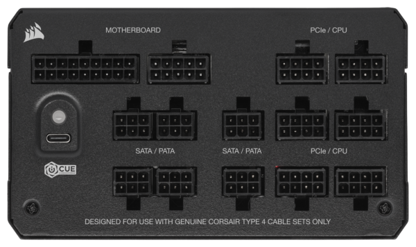 Corsair HX1000i (2023) 1000 W 80+ Platinum Certified Fully Modular ATX Power Supply