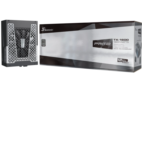 SeaSonic PRIME TX 1600 W 80+ Titanium Certified Fully Modular ATX Power Supply