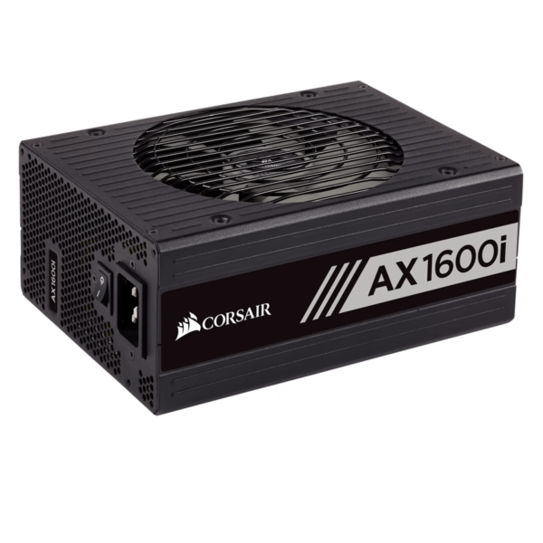 Corsair AX1600i 1600 W 80+ Titanium Certified Fully Modular ATX Power Supply