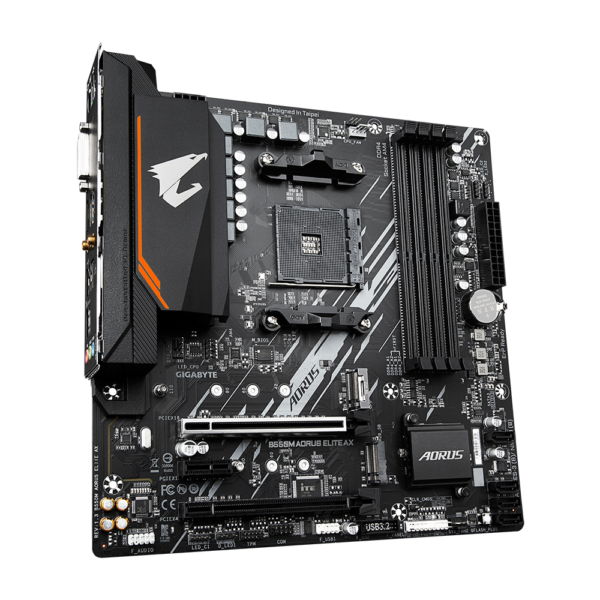 Gigabyte B550M AORUS ELITE AX Micro ATX AM4 Motherboard
