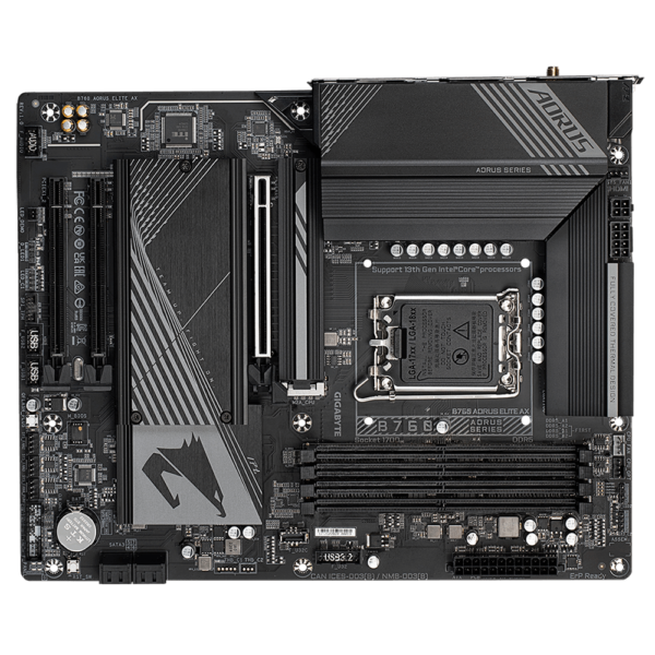 Gigabyte B760 AORUS ELITE AX ATX LGA1700 Motherboard