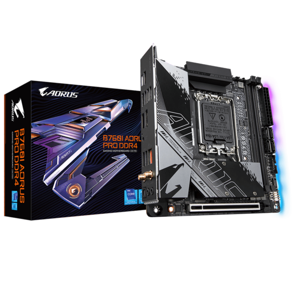 Gigabyte B760I AORUS PRO DDR4 Mini ITX LGA1700 Motherboard