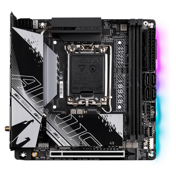 Gigabyte B760I AORUS PRO DDR4 Mini ITX LGA1700 Motherboard