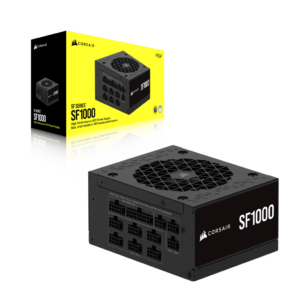 Corsair SF1000 (2024) 1000 W 80+ Platinum Certified Fully Modular SFX Power Supply
