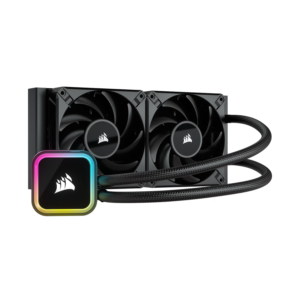 Corsair iCUE H100i RGB ELITE 59.1 CFM Liquid CPU Cooler