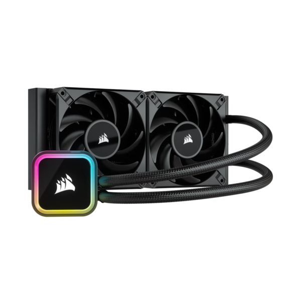 Corsair iCUE H100i RGB ELITE 59.1 CFM Liquid CPU Cooler