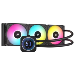 Corsair iCUE H150i ELITE LCD XT 65.57 CFM Liquid CPU Cooler