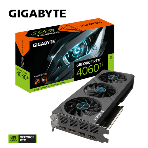 Gigabyte EAGLE GeForce RTX 4060 Ti 8 GB Video Card