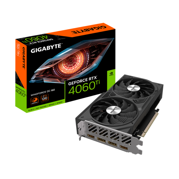 Gigabyte WINDFORCE OC GeForce RTX 4060 Ti 16 GB Video Card