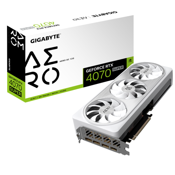 Gigabyte AERO OC GeForce RTX 4070 SUPER 12 GB Video Card