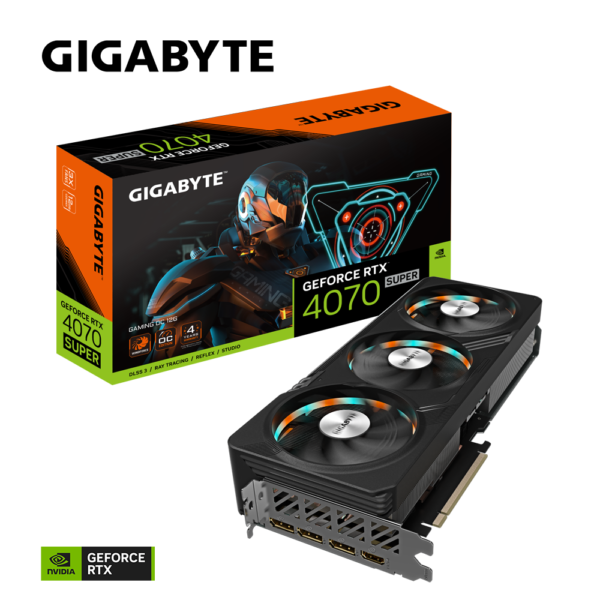 Gigabyte GAMING OC GeForce RTX 4070 SUPER 12 GB Video Card
