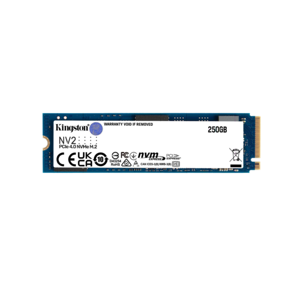 Kingston NV2 250 GB M.2-2280 PCIe 4.0 X4 NVME Solid State Drive