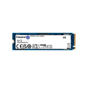 Kingston NV2 4 TB M.2-2280 PCIe 4.0 X4 NVME Solid State Drive