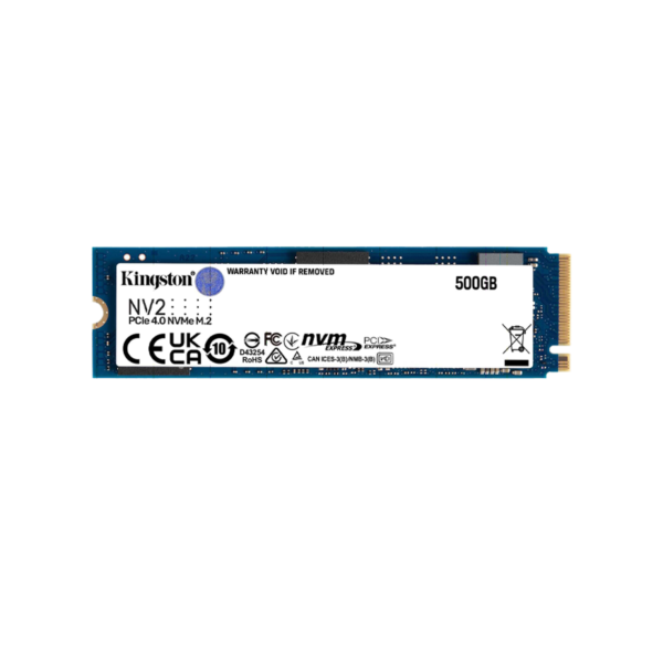 Kingston NV2 500 GB M.2-2280 PCIe 4.0 X4 NVME Solid State Drive