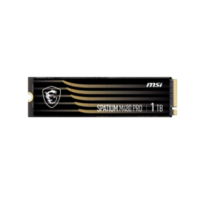 MSI SPATIUM M480 PRO 1 TB M.2-2280 PCIe 4.0 X4 NVME Solid State Drive