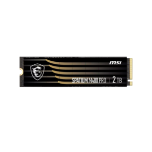 MSI SPATIUM M480 PRO 2 TB M.2-2280 PCIe 4.0 X4 NVME Solid State Drive