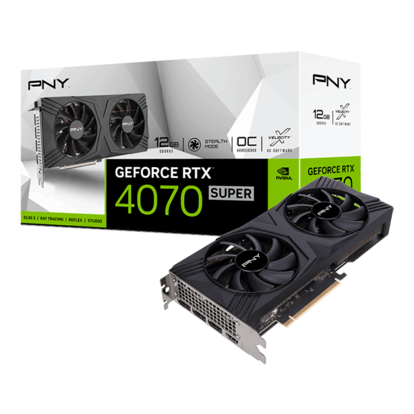 PNY VERTO OC GeForce RTX 4070 SUPER 12 GB