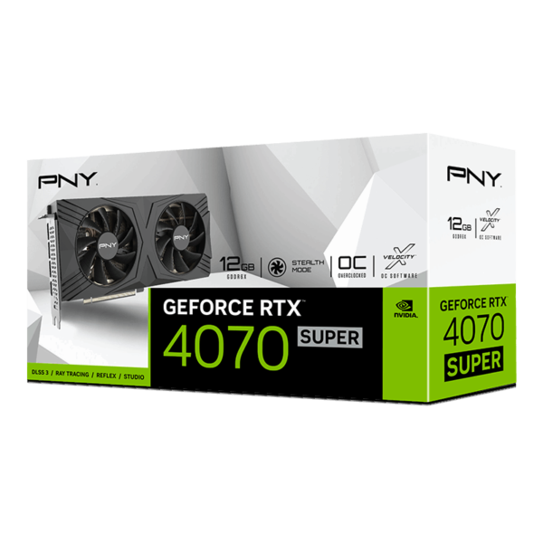 PNY VERTO OC GeForce RTX 4070 SUPER 12 GB