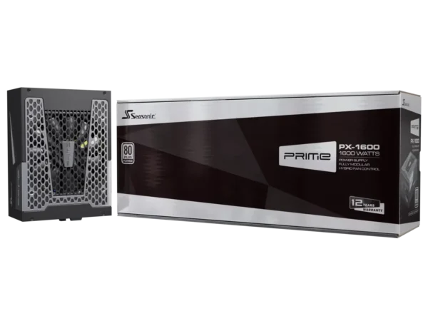 SeaSonic PRIME PX-1600 ATX 3.0 1600 W 80+ Platinum Certified Fully Modular ATX Power Supply