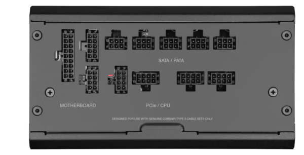 Corsair RM850x SHIFT 850 W 80+ Gold Certified Fully Modular Side Interface ATX Power Supply