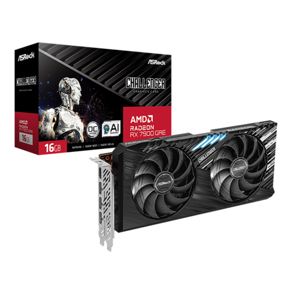 ASRock Challenger OC Radeon RX 7900 GRE 16 GB Video Card