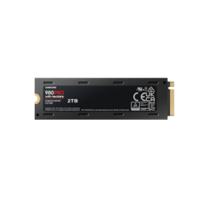 Samsung 980 Pro w/Heatsink 2 TB M.2-2280 PCIe 4.0 X4 NVME Solid State Drive