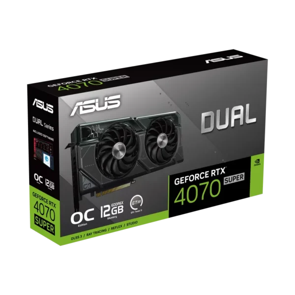 Asus DUAL OC GeForce RTX 4070 SUPER 12 GB Video Card