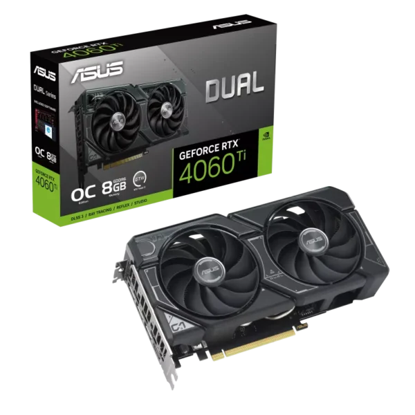 Asus DUAL EVO OC GeForce RTX 4060 Ti 8 GB Video Card