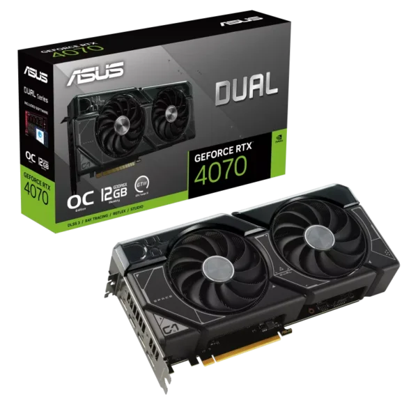 Asus DUAL OC GeForce RTX 4070 SUPER 12 GB Video Card
