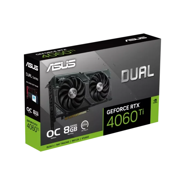 Asus DUAL EVO OC GeForce RTX 4060 Ti 8 GB Video Card