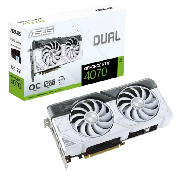 Asus DUAL OC GeForce RTX 4070 12 GB white