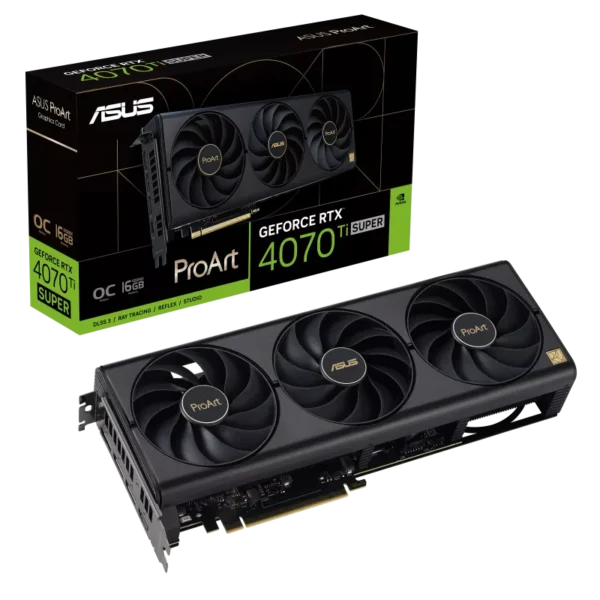 Asus ProArt OC GeForce RTX 4070 Ti SUPER 16 GB Video Card