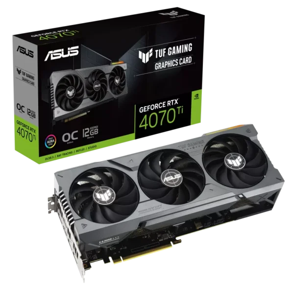 Asus TUF GAMING OC GeForce RTX 4070 Ti 12 GB Video Card