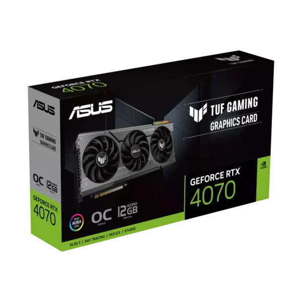 Asus TUF GAMING OC GeForce RTX 4070 12 GB Video Card