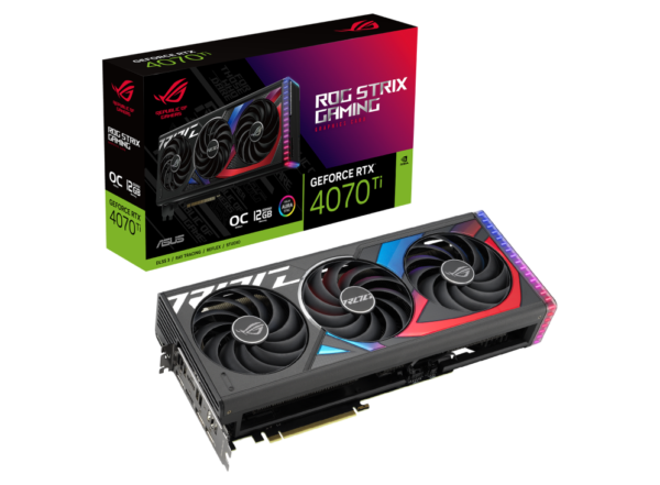 Asus ROG STRIX GAMING OC GeForce RTX 4070 Ti 12 GB Video Card