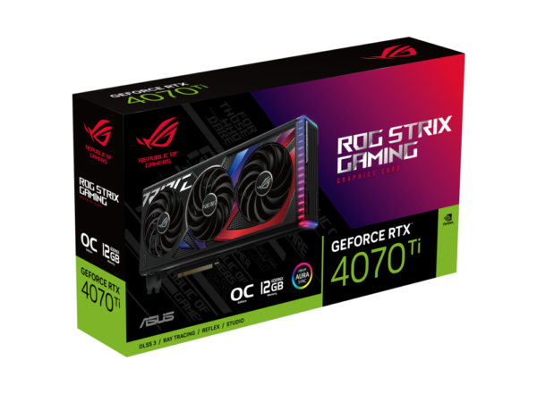 Asus ROG STRIX GAMING OC GeForce RTX 4070 Ti 12 GB Video Card