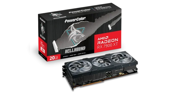 PowerColor Hellhound Radeon RX 7900 XT 20 GB Video Card