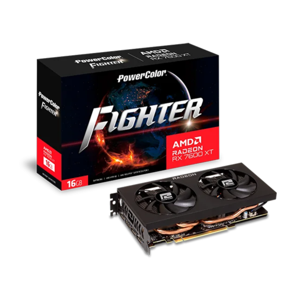 PowerColor Fighter Radeon RX 7600 XT 16 GB Video Card